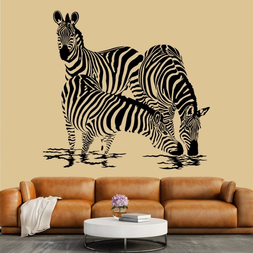 Zebra falmatrica, faltetoválás LCDF-AA008