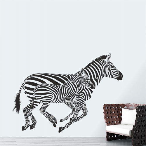 Zebra falmatrica, faltetoválás LCDF-AA010