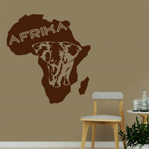 Afrika falmatrica, faltetoválás LCDF-AA015