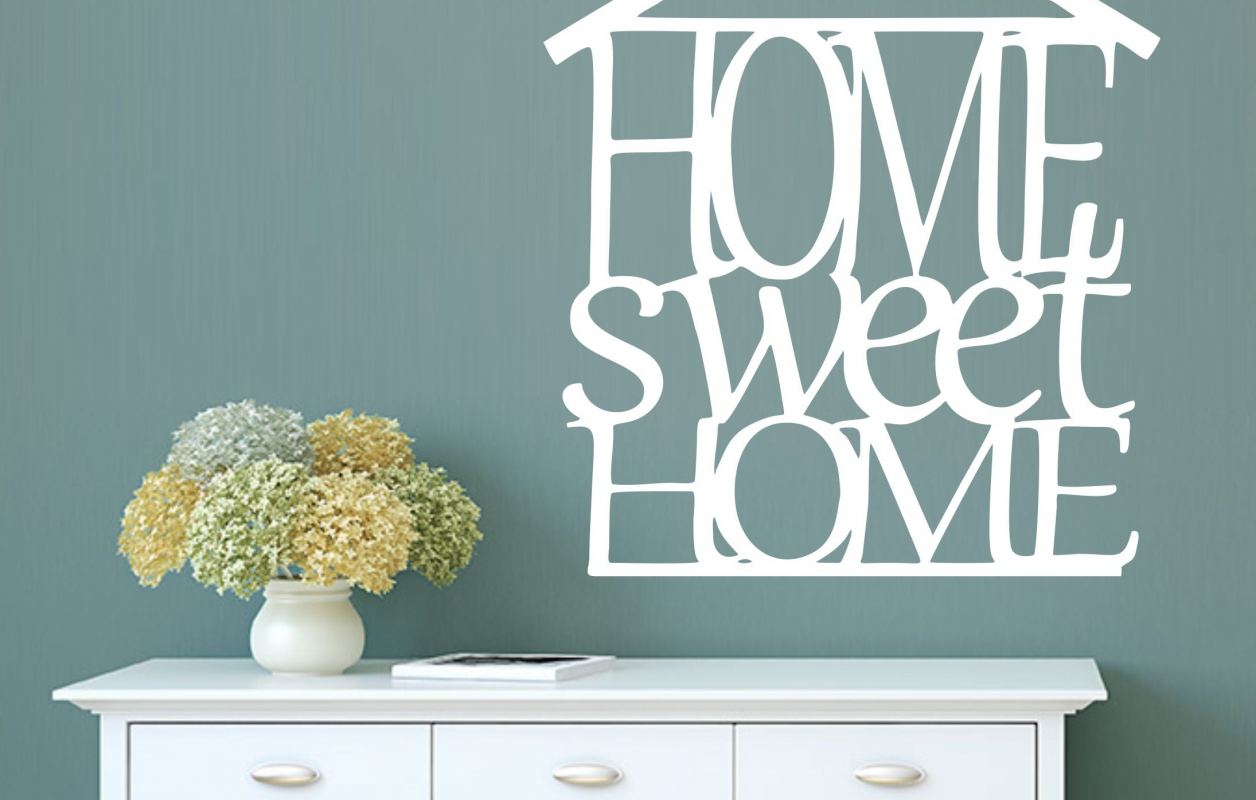 Home Sweet Home falmatrica faltetoválás LCDF-G047