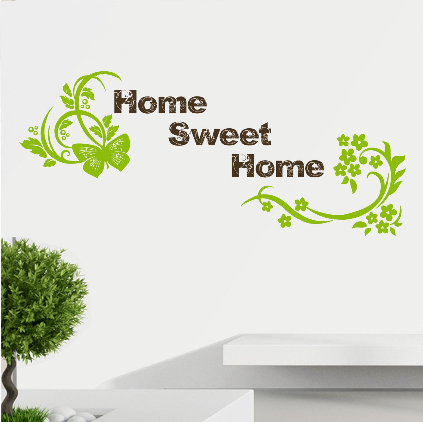 Home sweet home falmatrica faltetoválás LCDF-I008