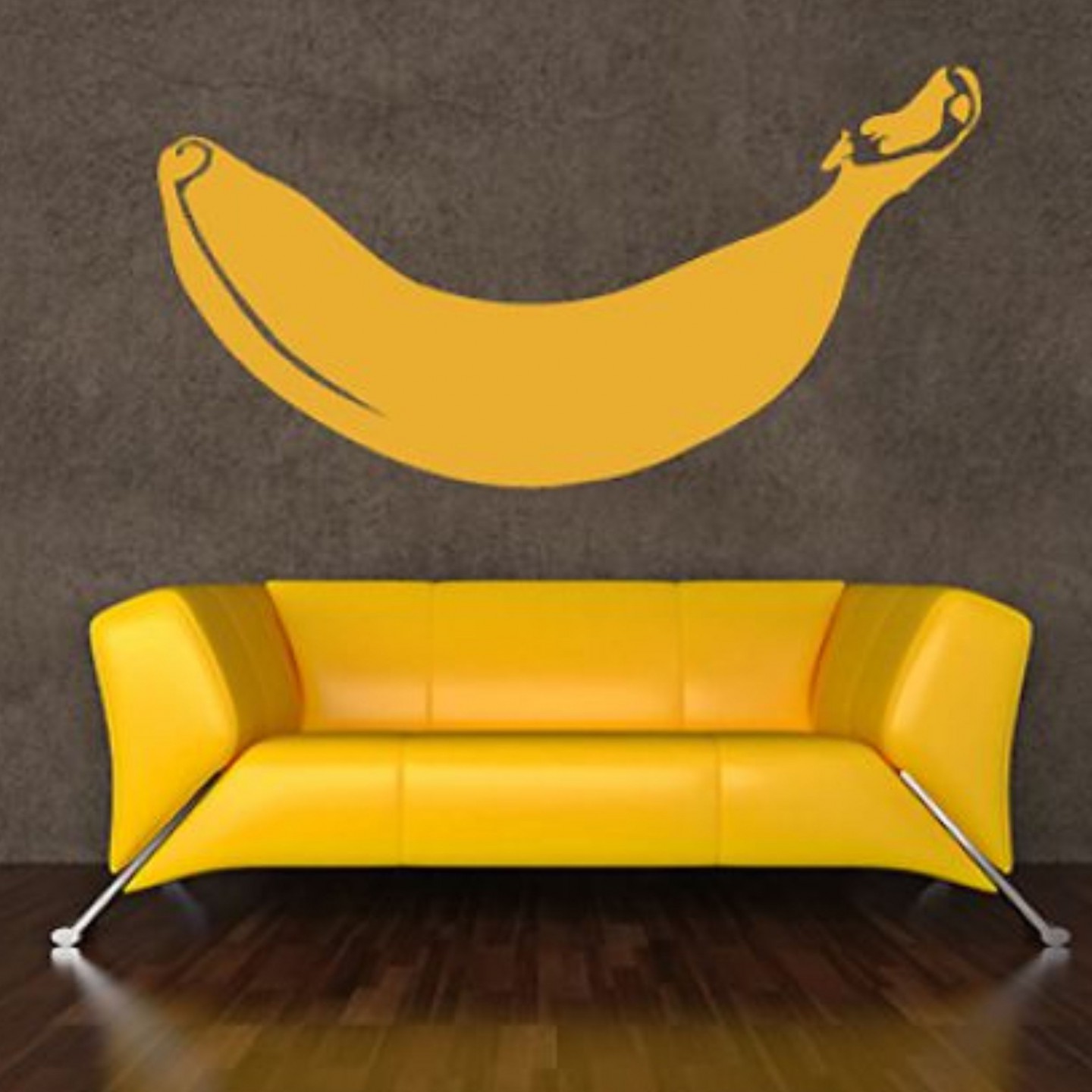 Banán falmatrica, faltetoválás LCDF-K026