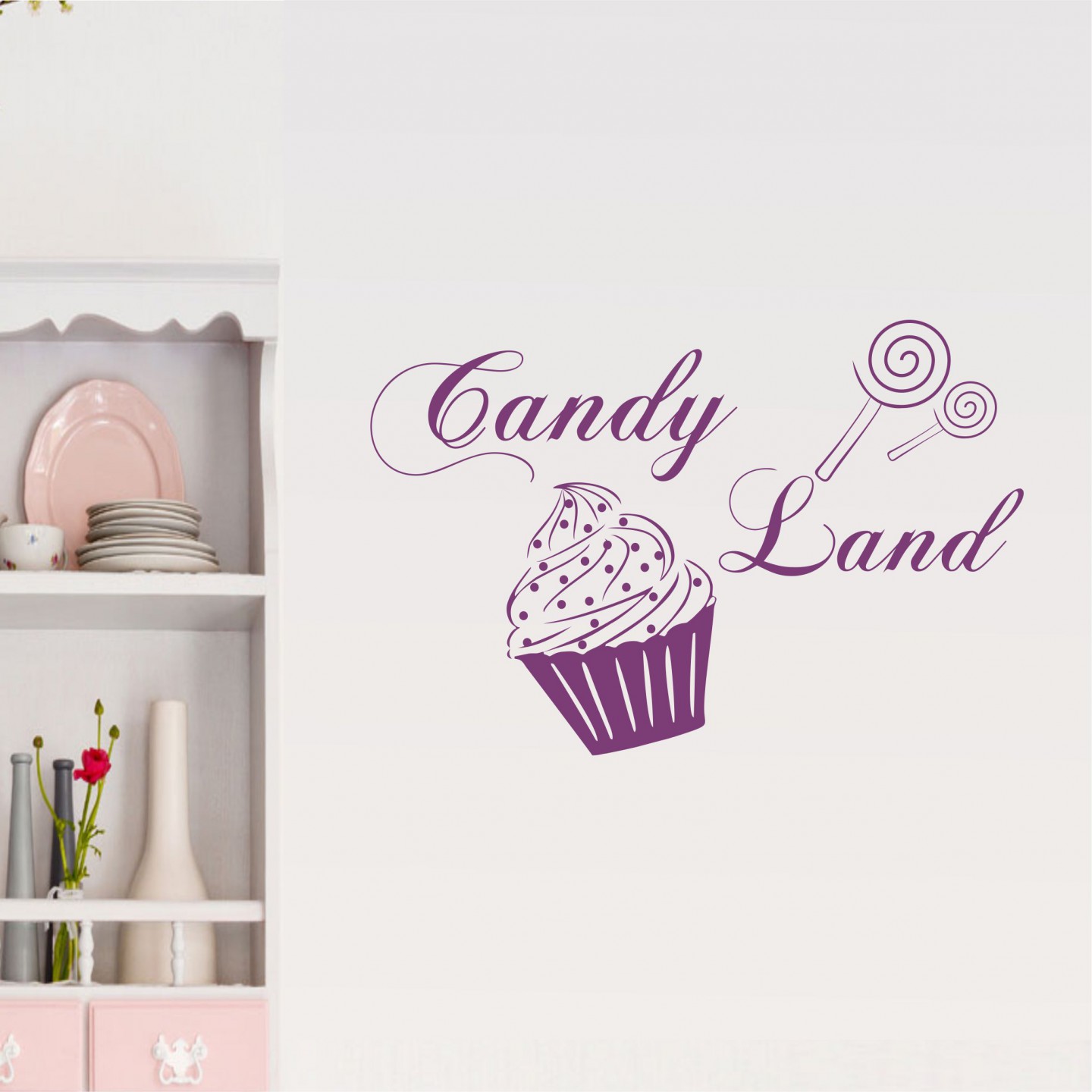 Candy Land falmatrica, faltetoválás LCDF-K044